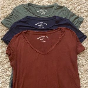 BUNDLE! 3 Seriously soft Aero T-shirts